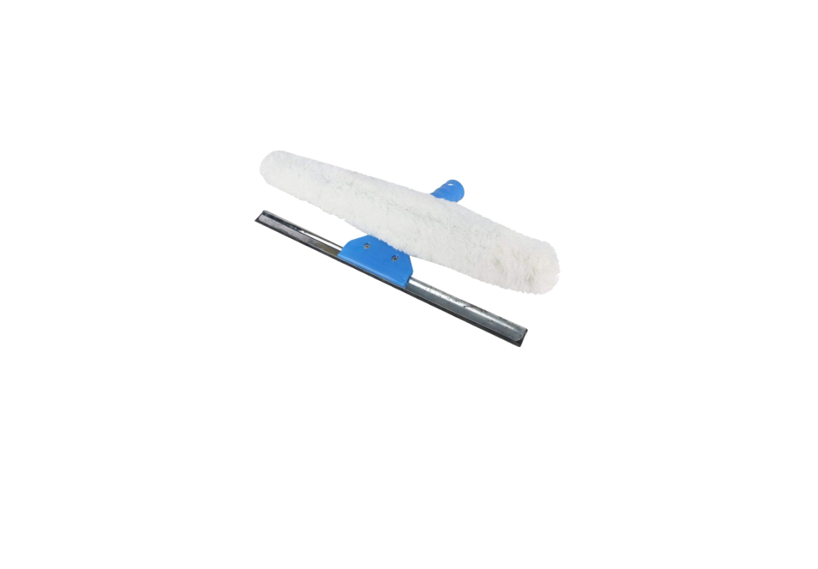 Glass Cleaning Combi Set Blue (2 In 1) 35 Cm